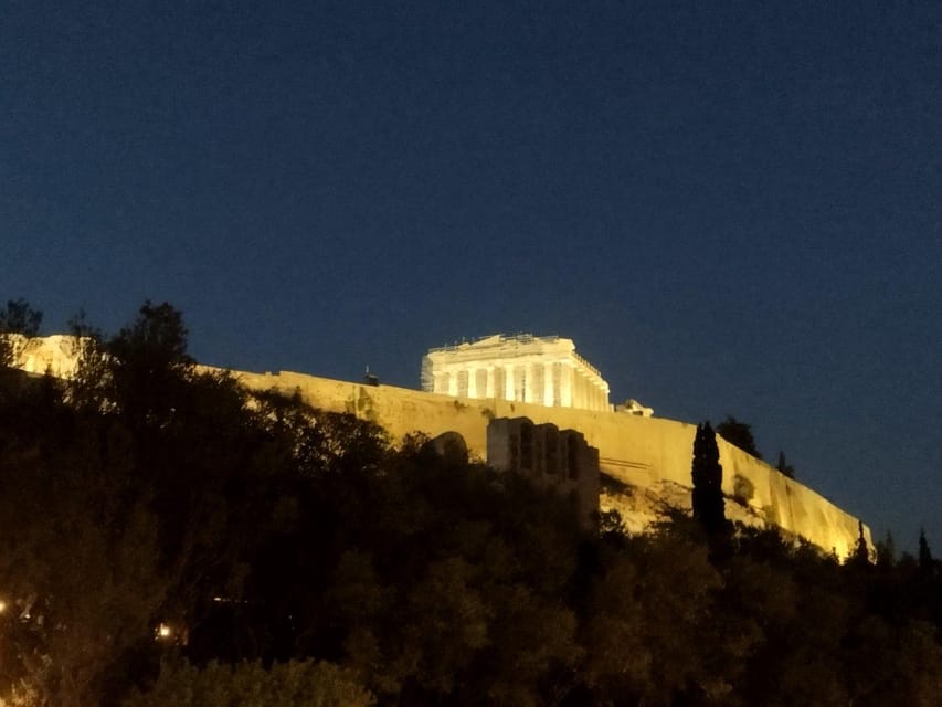 Athens and Piraeus: Private Night Tour - The Acropolis, Parthenon, and upper-city monuments