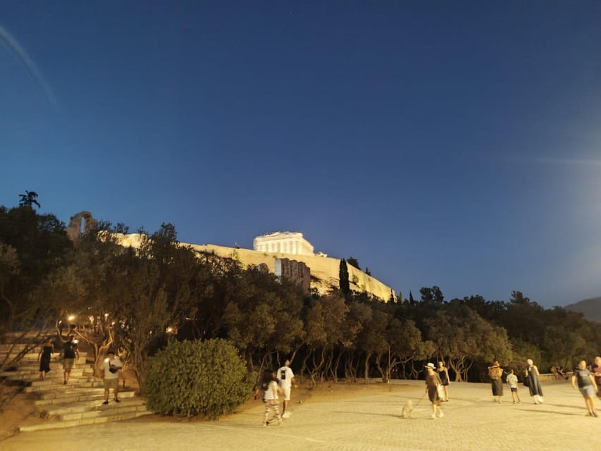 Athens and Piraeus: Private Night Tour - What the driver can and cannot provide