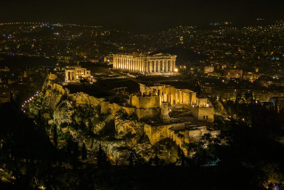 Athens and Piraeus: Private Night Tour - Pickup from Athens, Piraeus, or the coast
