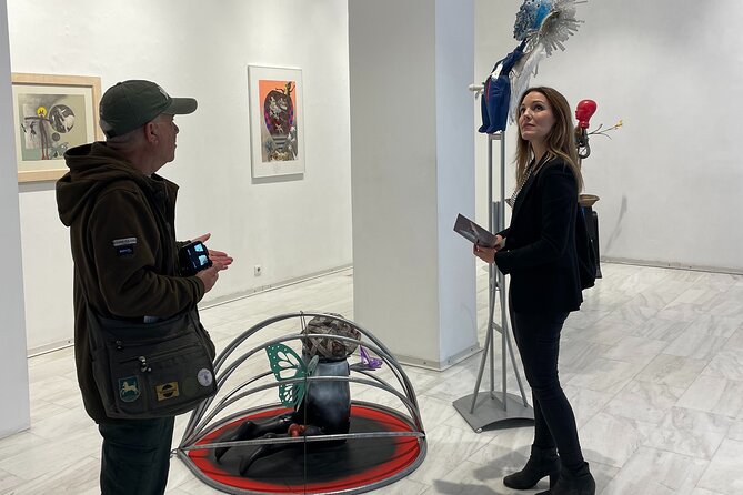Athens Art Gallery Tours - The human side: meeting an artist