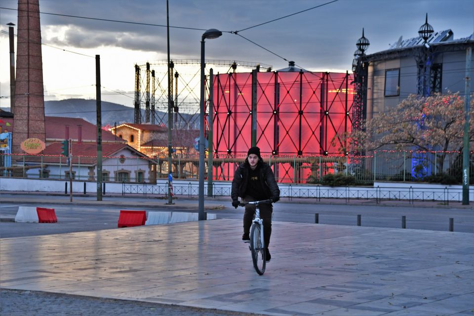 Athens: Authentic neighborhoods & the beach Bike Tour - The beach stop and swimming time