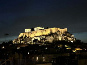 Athens: Big Bus Live-Guided Night Tour by Open-Top Bus - Entering The Route: where the night tour starts at Parliament