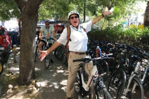 Athens by E-Bike: Monuments, Food & Transfers (Cruise Tour) - Neoclassical exhibition center and the first modern Olympics connection