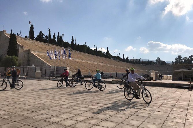 Athens by E-Bike: Monuments, Food & Transfers (Cruise Tour) - Mars Hill viewpoint: where Athens looks enormous