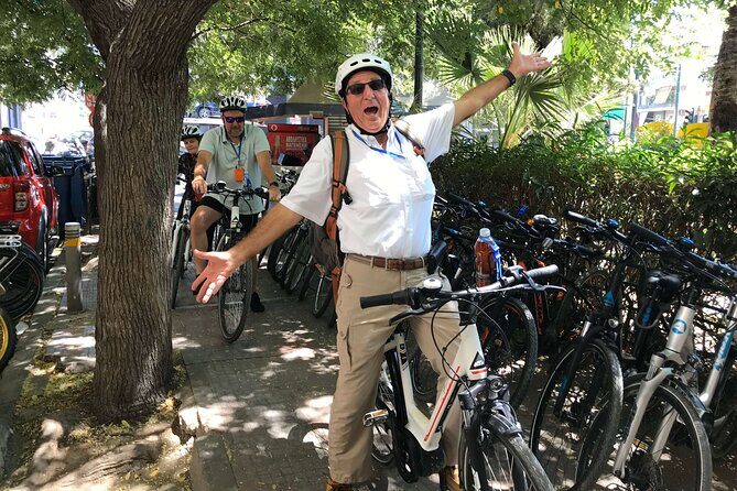 Athens by E-Bike: Monuments, Food & Transfers (Cruise Tour) - Neoclassical exhibition center and the first modern Olympics connection
