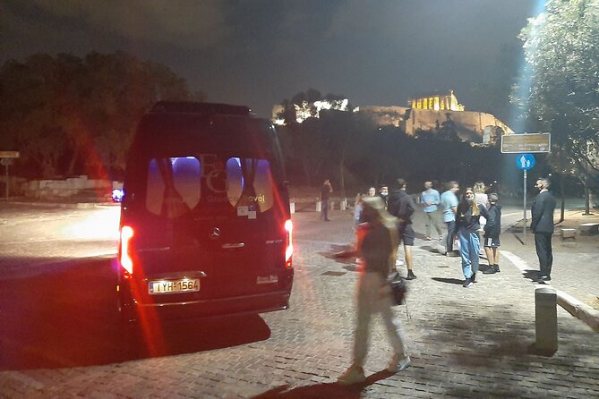 Athens By Night 4 Hours Open Tour - The Acropolis and Parthenon after sunset