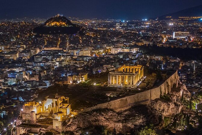 Athens By Night Private Sightseeing Tour - Mount Lycabettus and the best photo opportunity