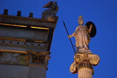 Athens by Night private tour /4 hours ( music & Folklore dance) - The Academy and University of Athens