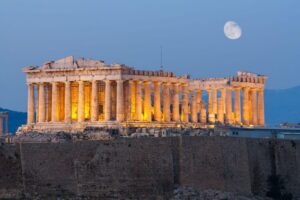 Athens by Night: Small-Group Walking Tour | Dinner Included - Meeting at the Nike Store: Easy Start, Clear Finding Points