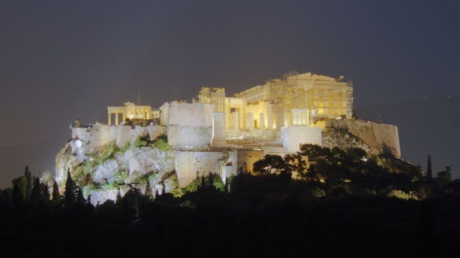 Athens by Night: Small-Group Walking Tour | Dinner Included - Ancient Greek and Roman Stops You Can Appreciate While Walking