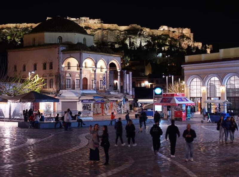 Athens by Night: Social Walking Tour to Meet, Connect, & Explore - Roman Agora to Tower of the Winds: Walking Through Time