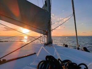 Athens: Catamaran Cruise with Fresh Lunch and Wine - The catamaran ride itself: modern comfort on an easy half-day schedule