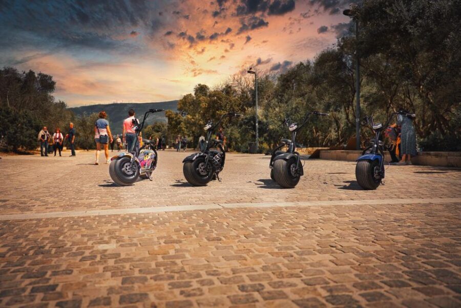 Athens: City Highlights Guided E-Scooter Tour - Thiseio, Kerameikos, and the view climbs toward Pnyx