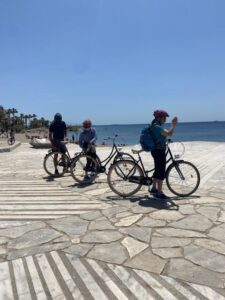 Athens Coastal Bike tour and Swimming Adventure - The ride starts at Petralona and quickly turns scenic