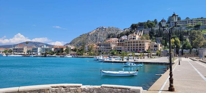 Athens: Corinth Canal, Mycenae and Nafplio Day Tour - Nafplio: Venetian elegance, Ottoman touches, and a waterfront break
