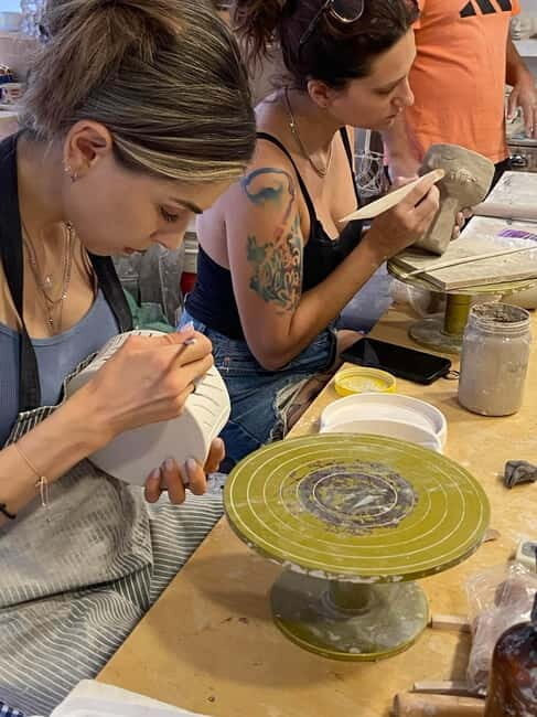 Athens: Create a Ceramic Cup in a Pottery Workshop - Decorating Your Mug: Textures, Stamps, and Pattern Options