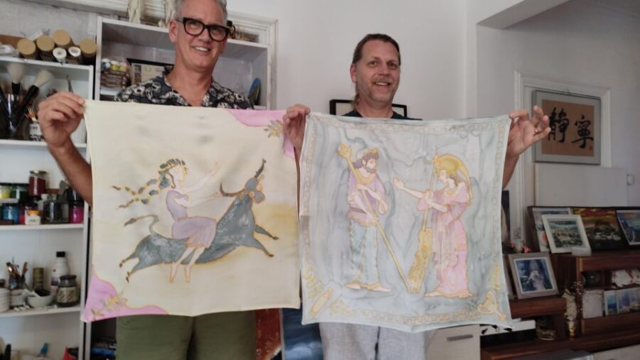 Athens: Create your own Greek Silk Scarf Souvenirs - The key details that matter