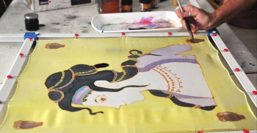 Athens: Create your own Greek Silk Scarf Souvenirs - Choosing your Greek theme: mythology, faith, flowers, and more