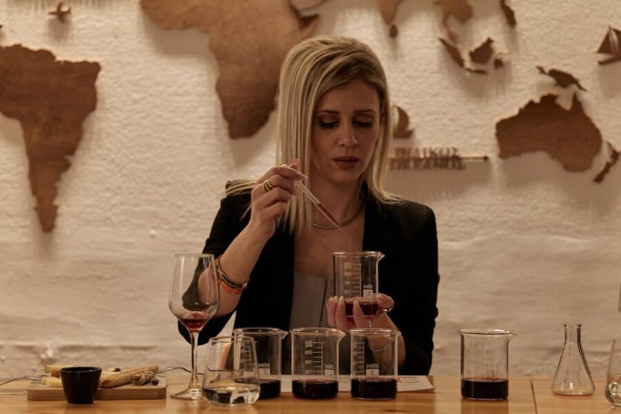 Athens: Create Your Own Wine-Workshop under the Acropolis - Tasting first: how you learn to smell, taste, and choose