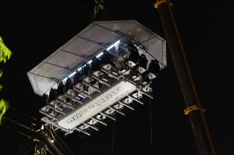 Athens: Dinner in the Sky Experience - The rotating table: your built-in photo strategy