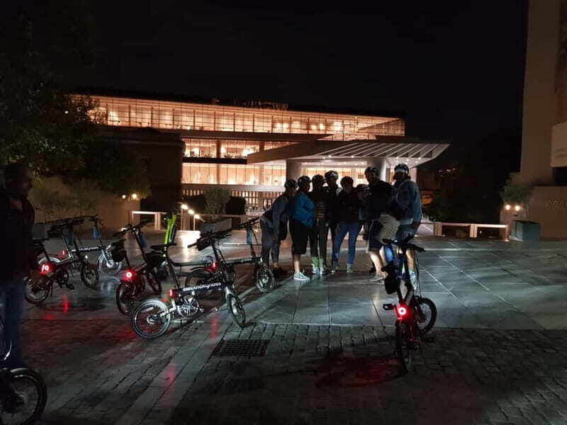 Athens: Discover the City Electric Bike Night Tour - Temple of Olympian Zeus and the Acropolis Ride: You See It Close, Without Waiting in Lines