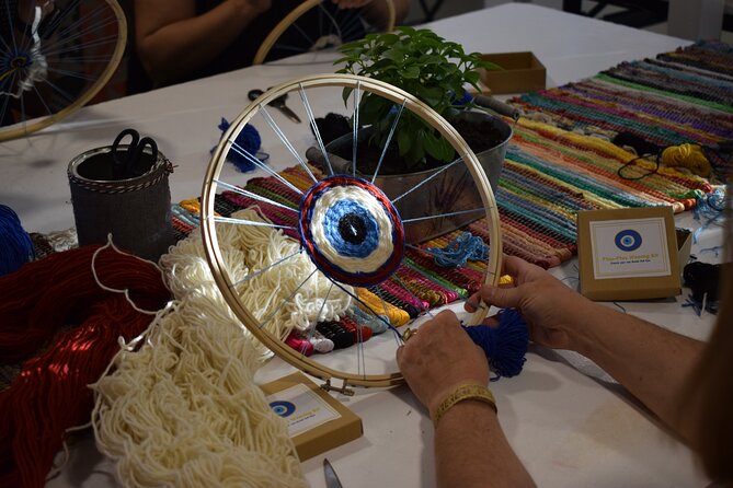 Athens: Evil Eye Weaving Workshop with Greek Tea - Group Size and the Feel of the Workshop