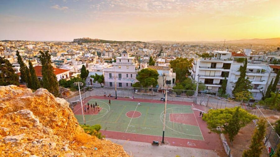 Athens: Exarcheia Walking Tour - Strefi Indoor Stadium and the Strefi Hill finish: why people stay