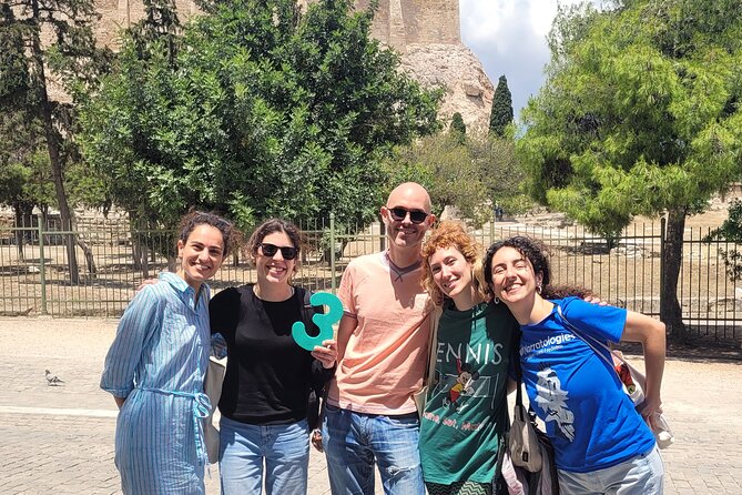 Athens Family Mythology Treasure Hunt and Tour w Food Stop - Anafiotika, where Plaka feels like a village