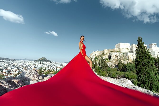 Athens: Flying Dress Photoshoot "Marilyn Package" - Understanding the photo delivery package