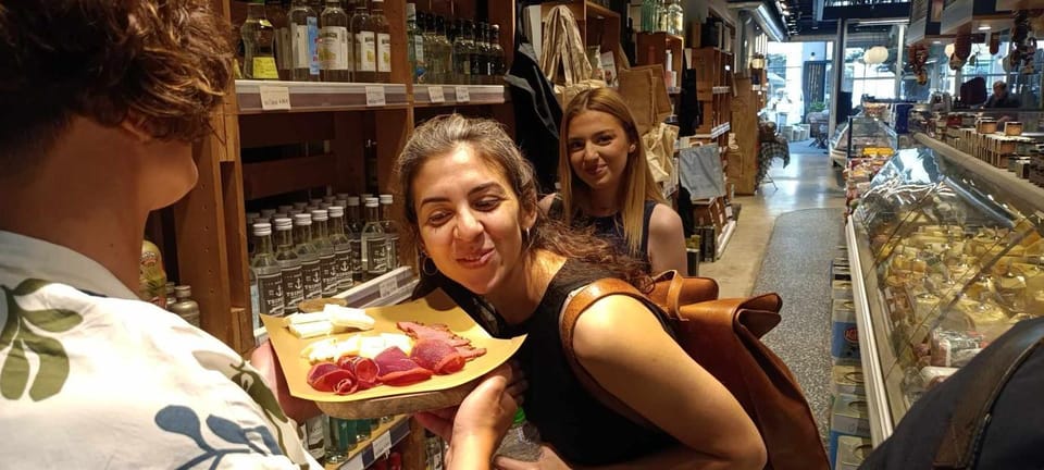 Athens Food Tour AM/PM - Sitting down at a family-run taverna