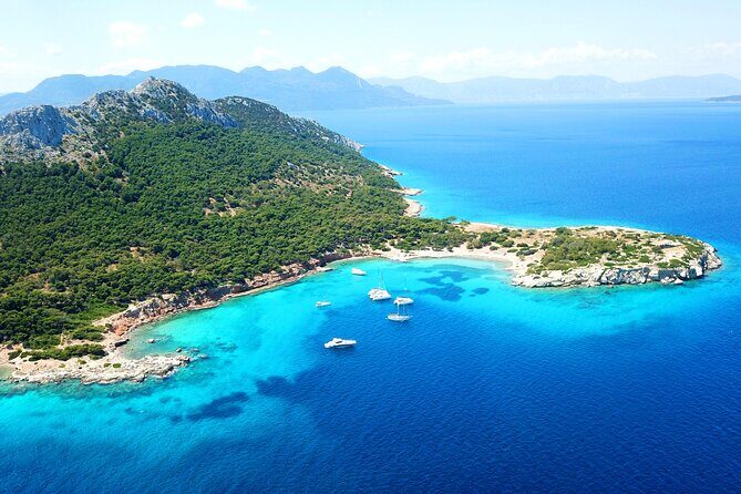 Athens: Full-Day Island Hopping Cruise with Lunch and Swimming - Agistri: Small Island Time for Pine Cliffs, Traditional Lanes, and Emerald Water