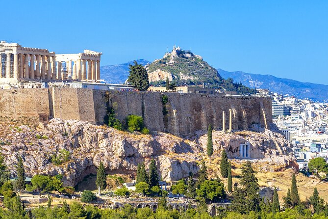 Athens Gems and Charms Tour from Piraeus Cruise Port - Pnyx Hill gives you the Acropolis view