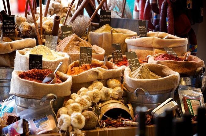Athens Gourmet Food Small Group Walking Tour - Finding your tour sign at Monastiraki Square