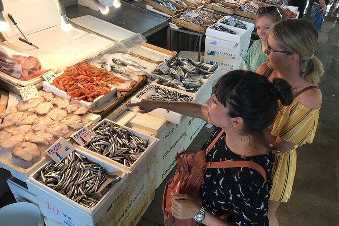 Athens Gourmet Food Small Group Walking Tour - The Varvakeios Central Market walkthrough: fish, meat, and the real Athens counter