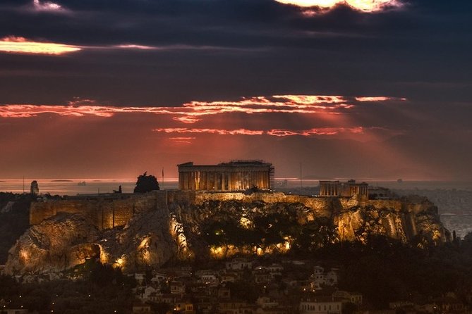 Athens Greece Night Tour - The Academy, University, and National Library