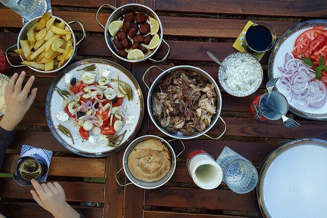 Athens Greek Cooking Class Pita Gyros from Scratch with a Local - Meeting at Panepistimiou 64, then cooking like you’re in someone’s home