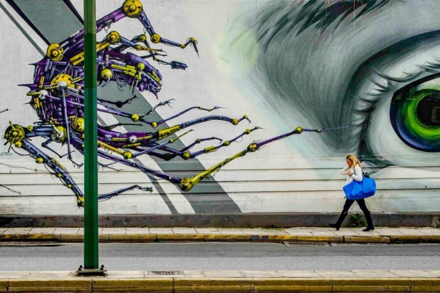 Athens: Guided Street Art Walking Tour - Monastiraki: layers of place, from old footsteps to new messages