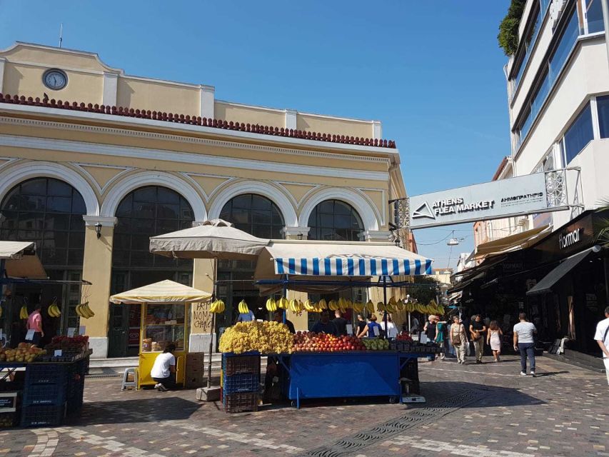 Athens: Guided Tour of 10+ Tastings of Authentic Greek Food - The central market and the everyday food scene