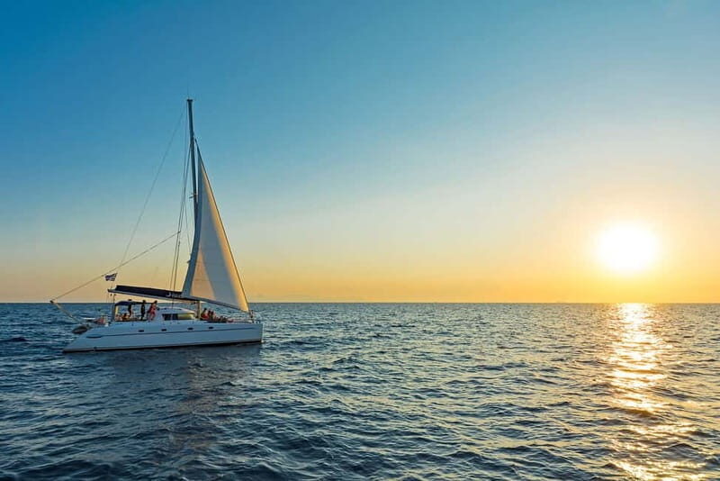 Athens: Half-Day Sunset Catamaran Cruise with Meal & Drinks - Drinks onboard: included, limited, and easy to manage