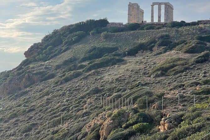 Athens highlights and Temple of Poseidon - Vouliagmeni Lake and the road south