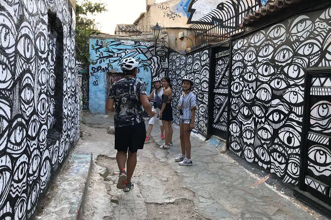 Athens Highlights by E-Bike: Small-Group Historic Tour - Aeropagus hill panoramic view and the Acropolis-area perspective