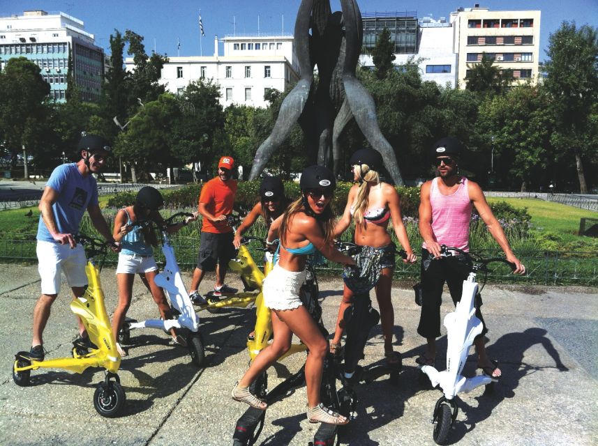 Athens Highlights by Electric Trikke Bike - National Garden and the Presidential Mansion