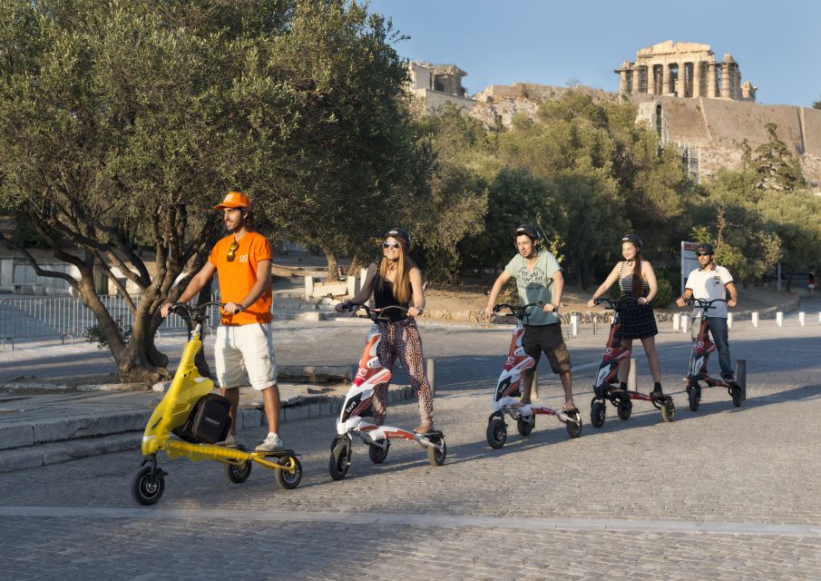Athens Highlights by Electric Trikke Bike - Monastiraki, the Roman Agora, and the final stretch