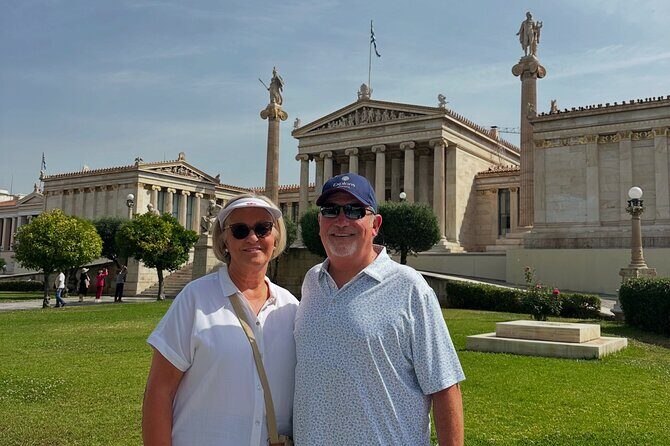 Athens Highlights City Tour from Piraeus Cruise Port - Roman Athens on the drive: Arch of Hadrian and Temple of Olympian Zeus ruins