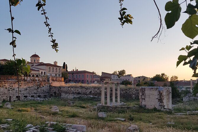 Athens Highlights Evening Tour with Dinner - Small Group Tour - Roman Agora and Ancient Agora: two city centers, two empires