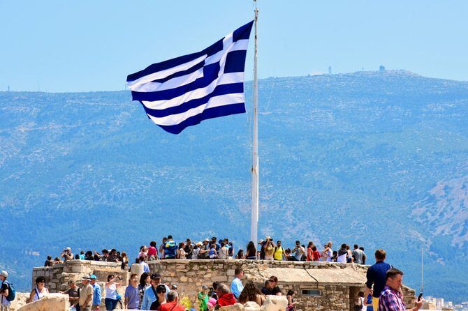 Athens Highlights & Temple of Poseidon -Cape Sounio Full Day Private Tour - Lagonisi Lunch View Stop: A Sea-Gazing Tavern Moment