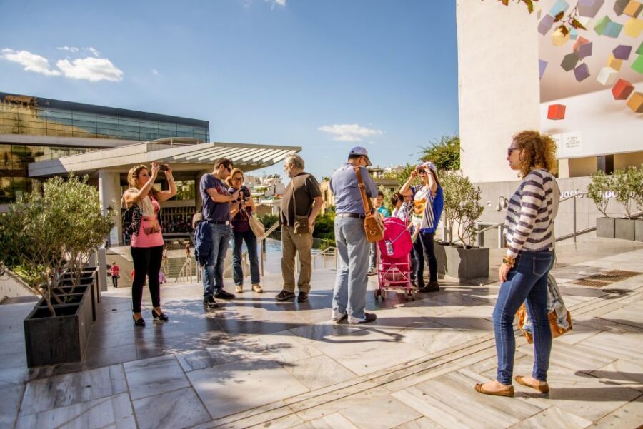 Athens: Highlights Walking Tour Tickets Not Included - Plaka to Dionysiou Areopagitou: Orientation Through the Streets