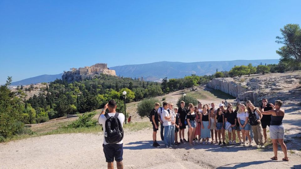 Athens Hills: Mythology Treasure Hunt - Odeon of Herodes Atticus and the Acropolis foothills