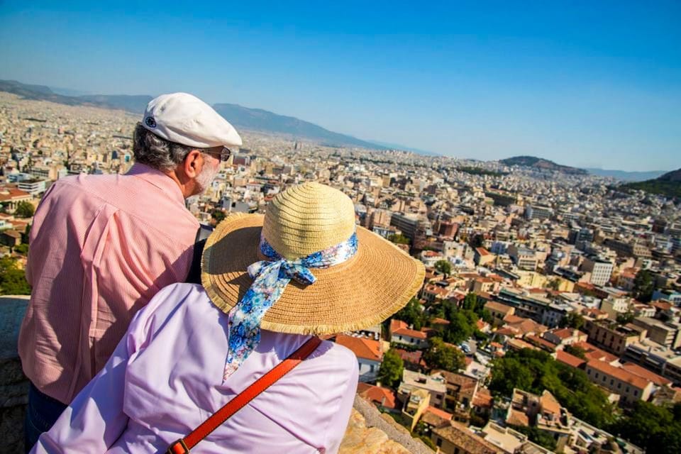 Athens: Hop-On-Hop-Off & Acropolis & Acropolis Mus.& 3 audio - Walking through Plaka with local stories