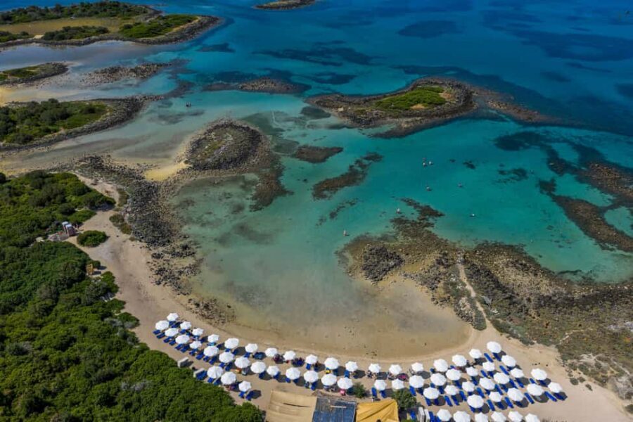 Athens: Lichadonisia Islets Beach Day with Short Boat Ride - Kamena Vourla dinner time and the return coach ride